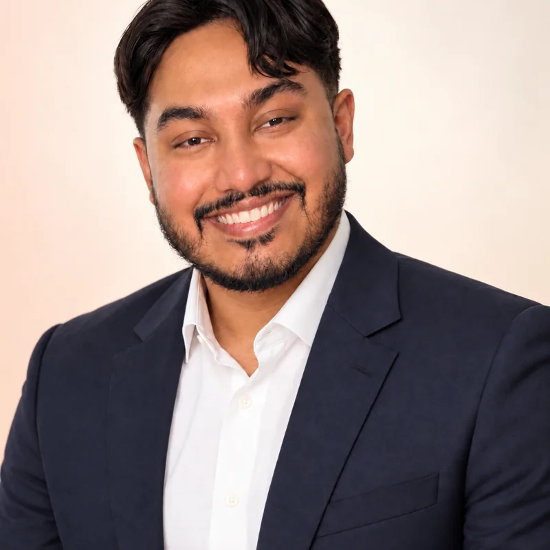 Portrait of Sadik Uddin, founder of ByteSizeMD